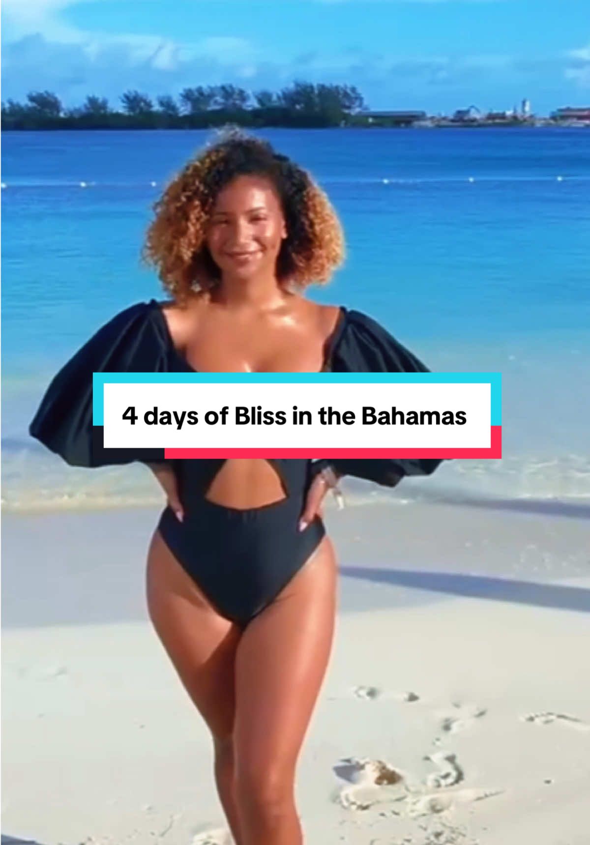 4 days of sunshine, sandy does, and ocean curls proved to be just the kind of therapy I was in need of 🥰🥂✨🤭 Can’t wait for the next session!  @The Bahamas #VisitTheBahamas #VistTheBahamasPartner #TravelNoire #MatadorNetwork #TravelVlog 