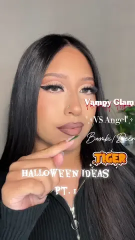 Halloween Ideas ✨ Bambi/Deer makeup 🦌🤎 #halloween #makeuideas #bambi #deermakeup #fyp