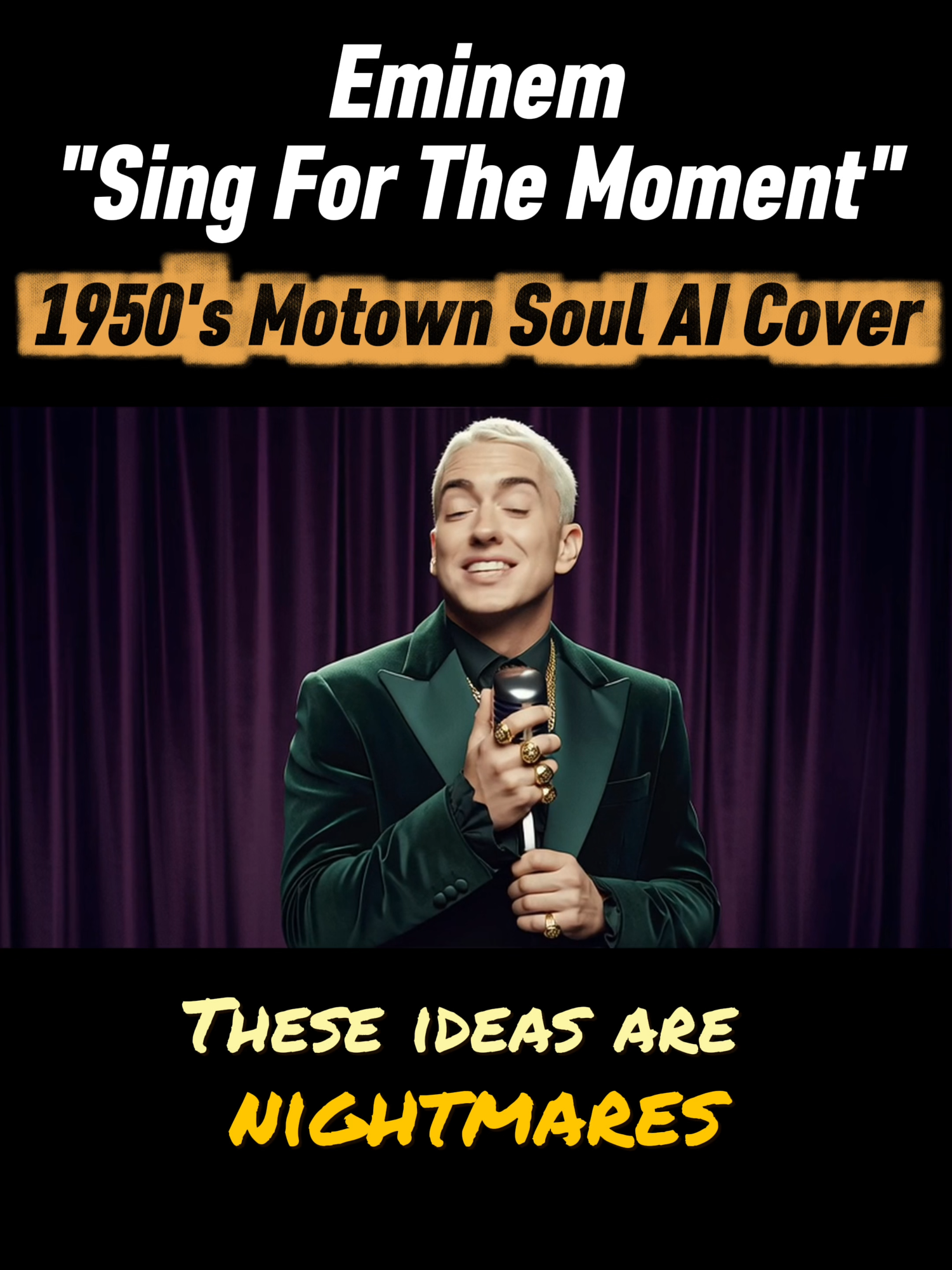 📡 A signal recovered from a lost 1950s frequency... a timeline where Eminem's 