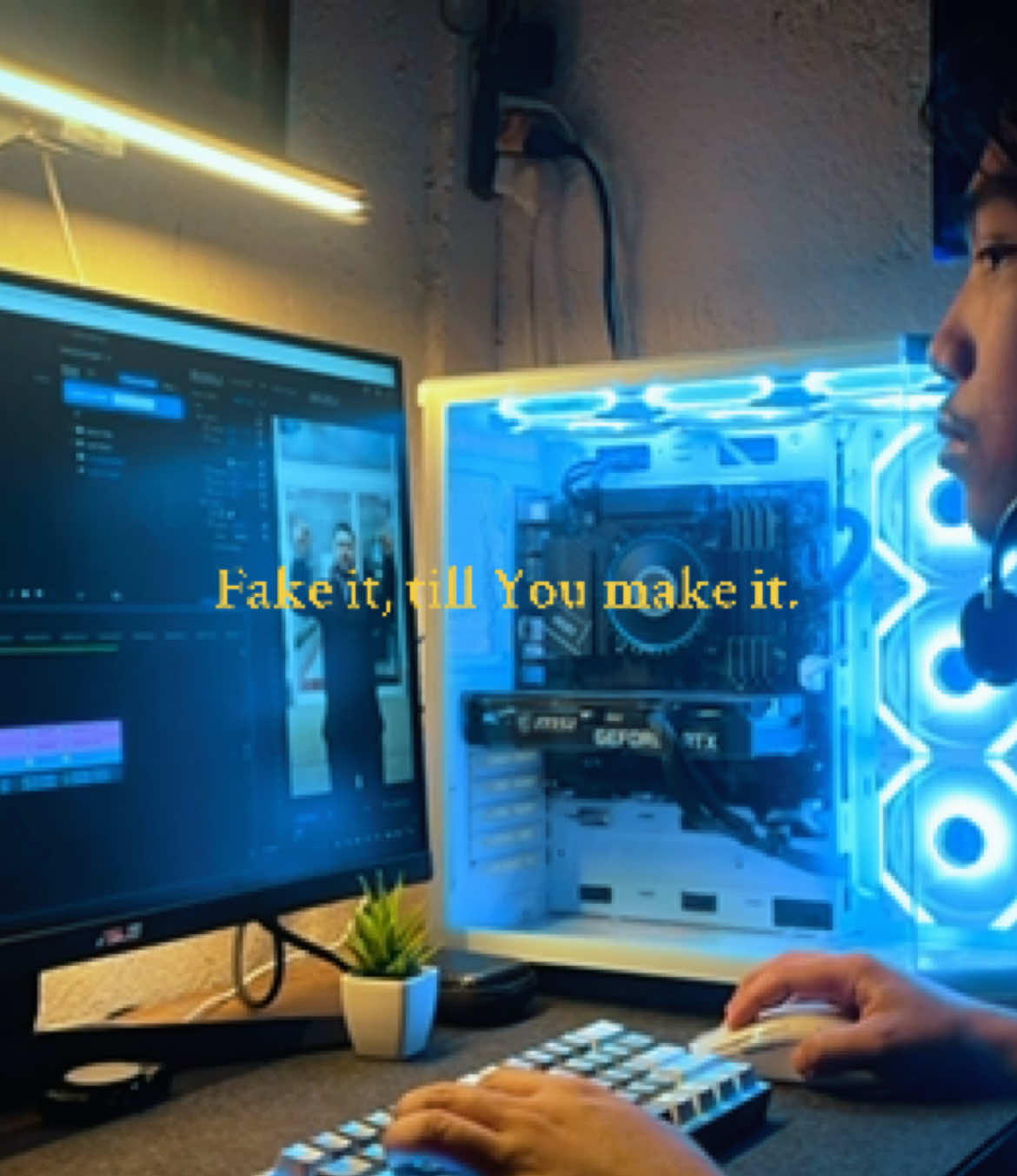 Just Fake it, till You make it. #itsmetejay🇵🇭 #creativevideoeditor #videoeditor #videoeditorslife 