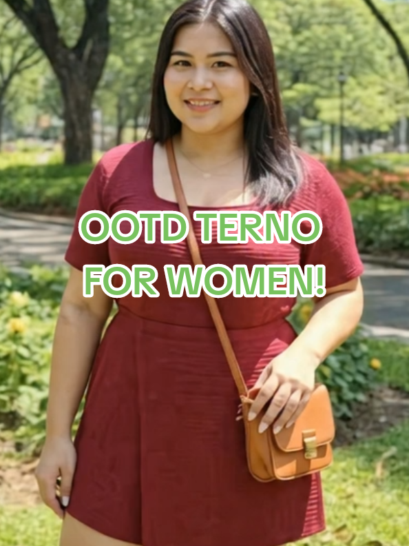 ootd terno skort for plus size women.#ternoskort #plussize #plussizeterno #ternoootd #plussizefashion 