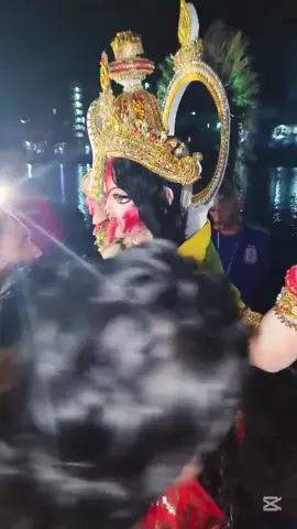 মায়ের বিদায় বেলা 🥺 সাহিত্য সংসদ এর রানী মা 🌺 আসছে বছর আবার এসো মা 🙏🏻