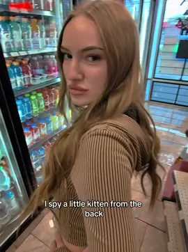 My little kitten slammed my head in the door😝 she’s a fiesty one #pov #metaglasses #rizz #viral #fyp 