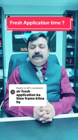 Replying to @Ali how much time for the fresh application #immigrationlawyer #britonsolicitors #riz #rizwansolicitor #rizwansulehria 