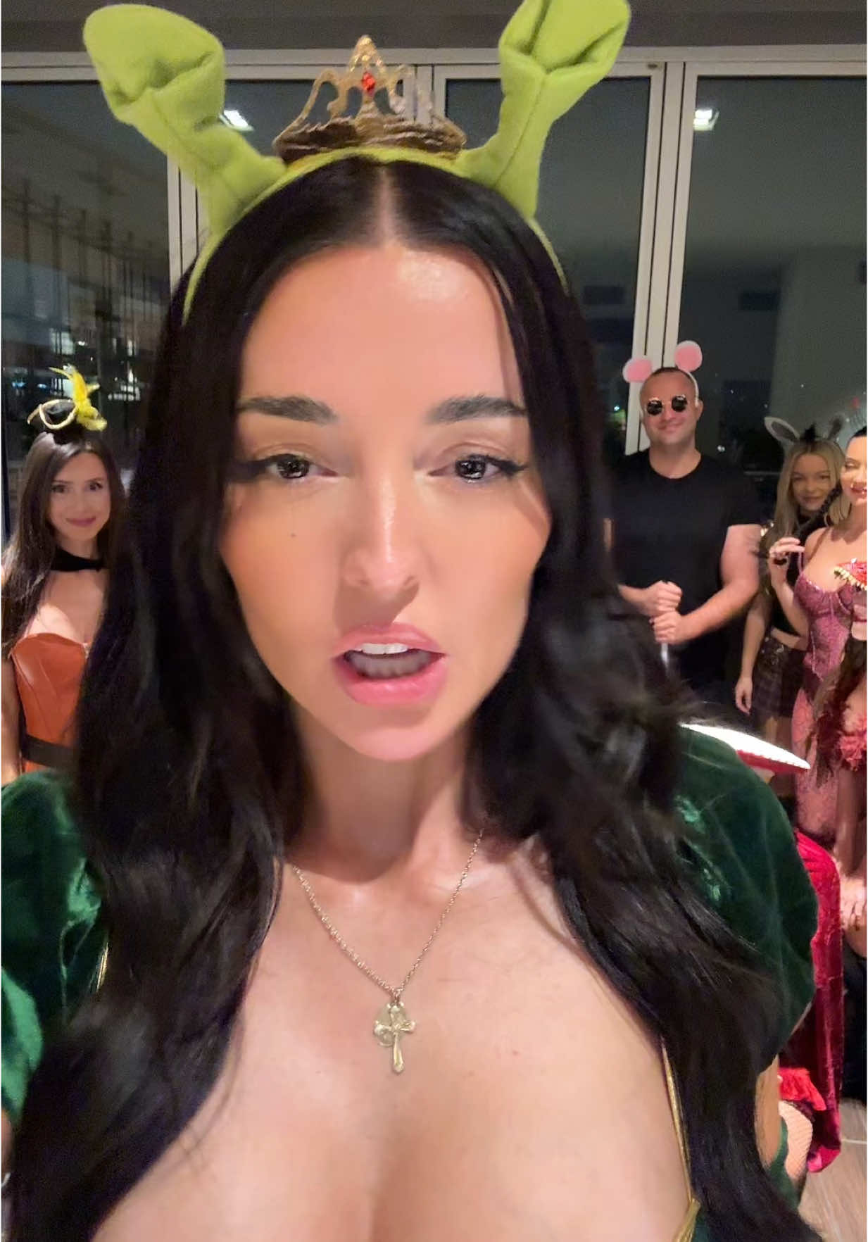 Yes I did throw a shrek birthday party