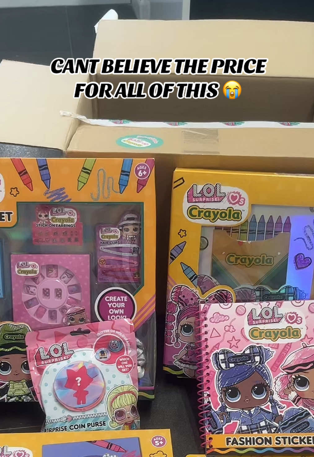 This is crazyyyyyy!  @Jade With Love Toys Limited  #tiktokmademebuyit #dealdrops #jadewithlovetoys #crayolabundle #ad 