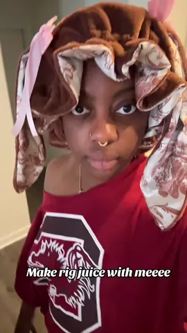 Making rig juice for my regular show bday!!