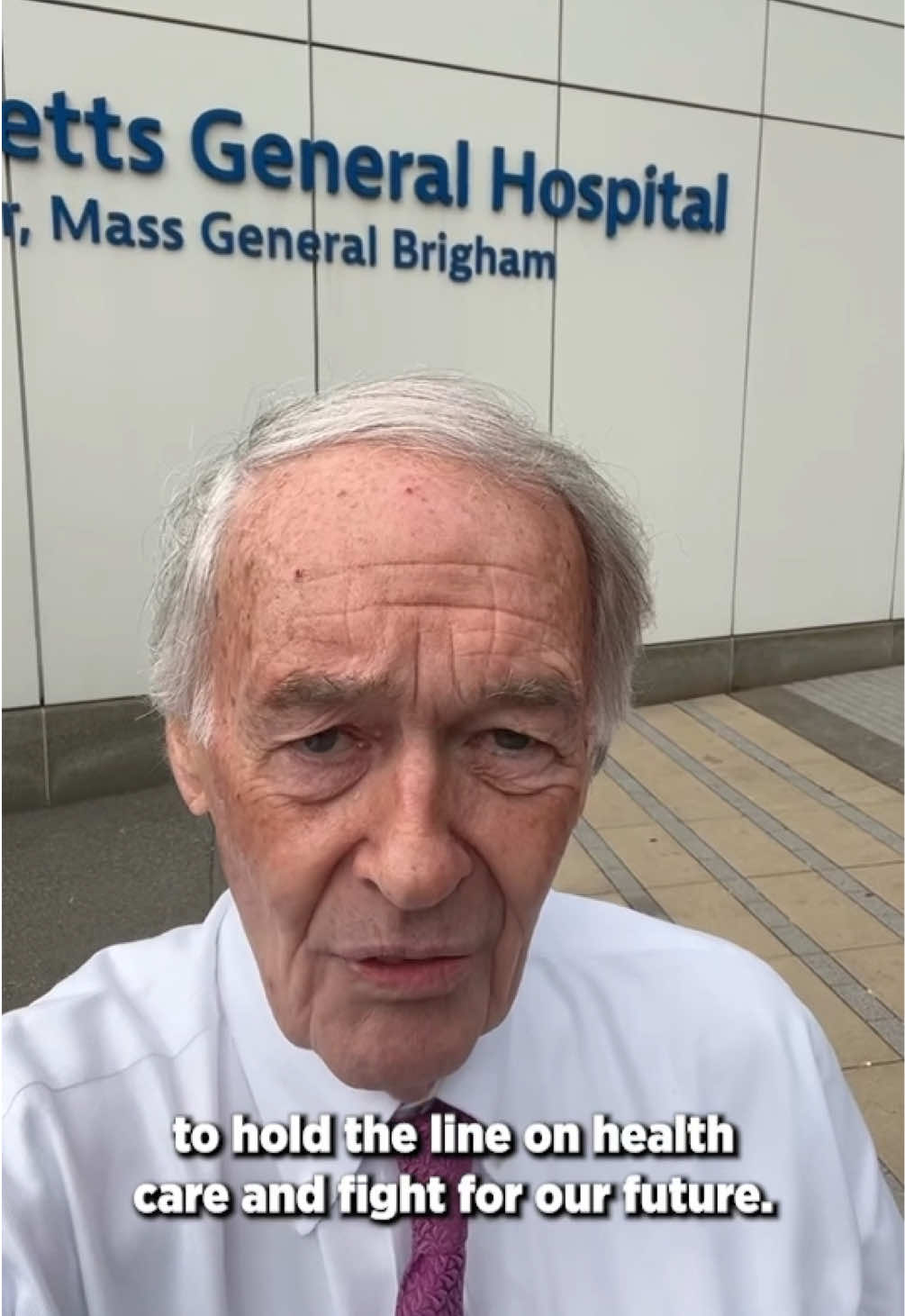 MAGA Republicans are driving us off a health care cliff as we prepare for jacked up premiums while families beg for relief. I’m on my way to D.C. to do my job and represent Massachusetts in the Senate. But first—I wanted to make a stop.