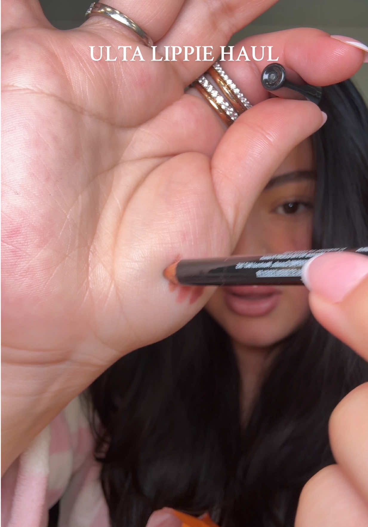 That baby pink gloss 😍🎀 @Ulta Beauty @Maybelline NY @NYX Professional Makeup @essence.cosmetics  #lipcombo #makeuphaul #ultahaul #lipliner #lipgloss 