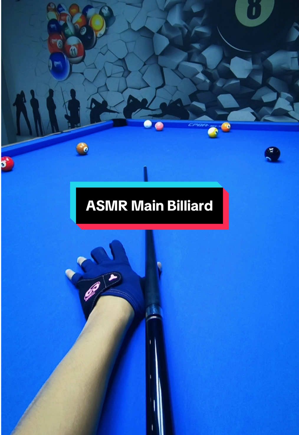 Asmr main billiard di @Cue Billiard 