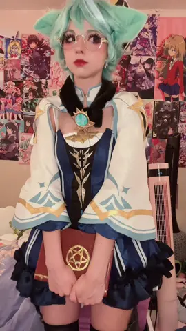 I’m so ready for winter man #sucrose #sucrosecosplay #sucrosegenshinimpact #GenshinImpact #genshinimpactcosplay 