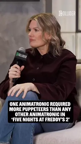 This animatronic in Five Nights at Freddy's 2 needed a minimum of 13 Puppeteers to operate! 🐻😱 #FiveNightsAtFreddys2 #FNAFMovie #Animatronics #HorrorGames #PerriNemiroff #Blumhouse #FreddyFazbear #FNAF #Movies #FilmTok @perrinemiroff