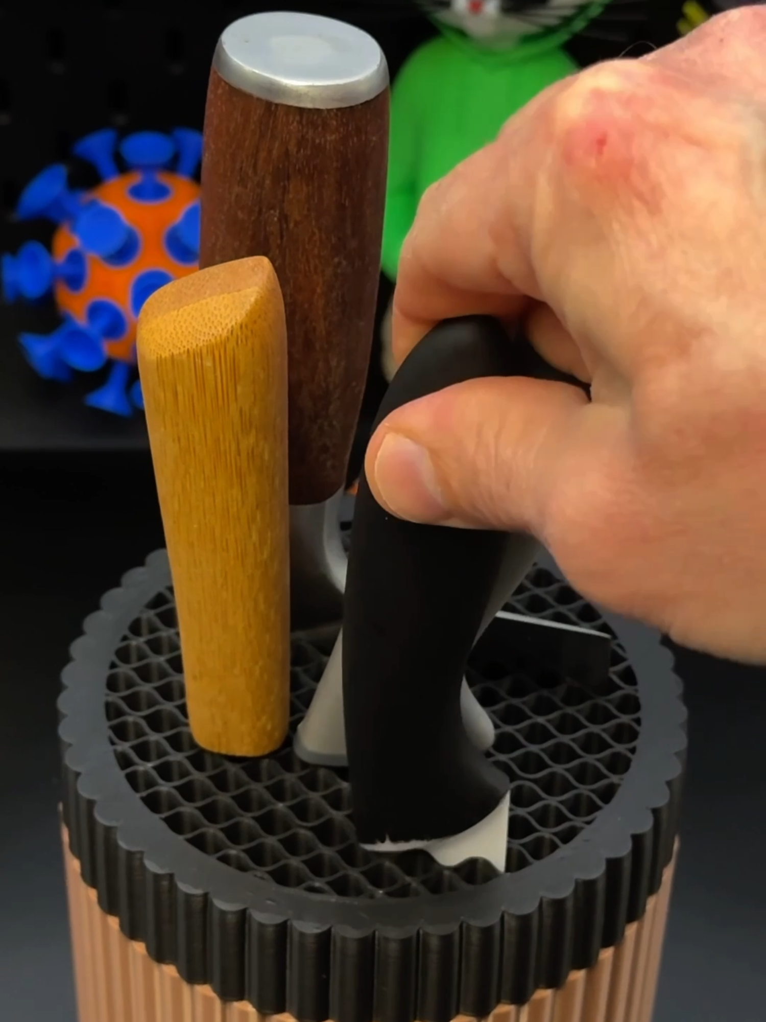 3D Printed Knife Block #bambulab #timelaspe #3dprinting