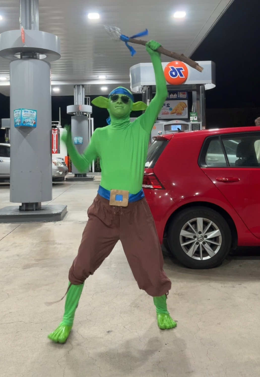 Mischievous and devious #clashroyale #goblins #funny #meme #dance goblin from clash royale cosplay