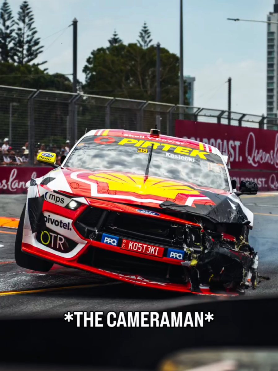 When a friend sends you V8 Golden Coast Australia crash action #v8 #supercars #australia #crash 