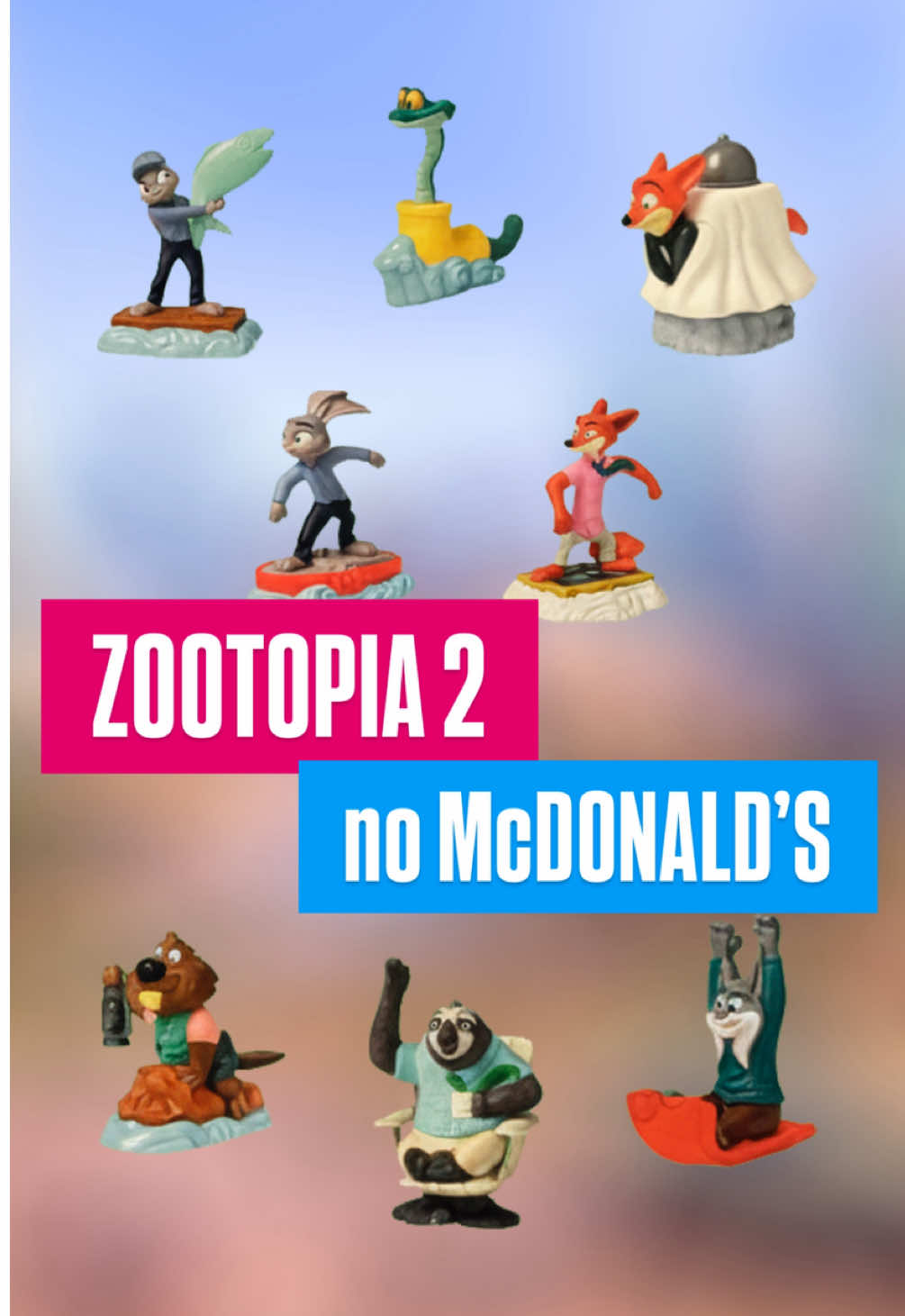 🚨 CONFIRMADO ZOOTOPIA 2 NO McLANCHE FELIZ EM NOVEMBRO NO @Méqui 🐰🦊💙 comenta aí o que você achou 📱👇🏻👇🏻    Obrigado ao @Matheus Simon pelas imagens ☺️✌🏻    #EsferaToy #Mcdonalds #happymeal #mclanchfeliz #happymealtoys        