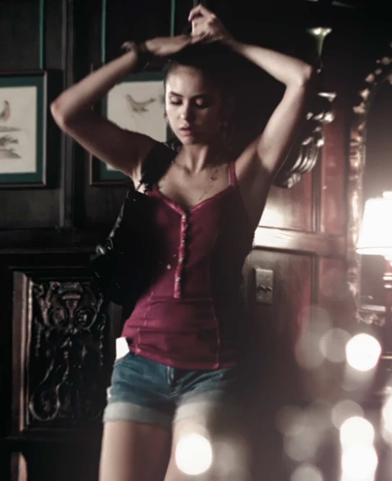 every chance she got she used to gag rebekah 😭.  [ scps: walke7scenes | ac: me | cc: drkho1d ]  #elenagilbert #elenagilbertedit #thevampirediaries #tvdedits #aestheticedits  elena gilbert elena gilbert edit the vampire diaries  the vampire diaries edit  nina dobrev nina dobrev edit 