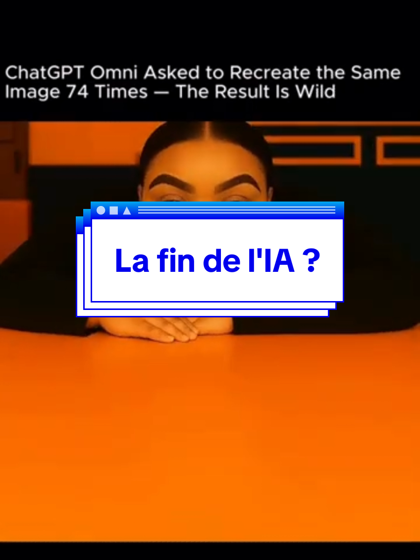 Réponse à @vincentl14000  L’IA pourrait s'effondrer si elle se nourrit d'elle même  Le nom de l'étude : AI models collapse when trained on recursively generated data  Le vrai danger pour l'IA ? #modelcollapse #futur #dystopie #superintelligence #technologie 