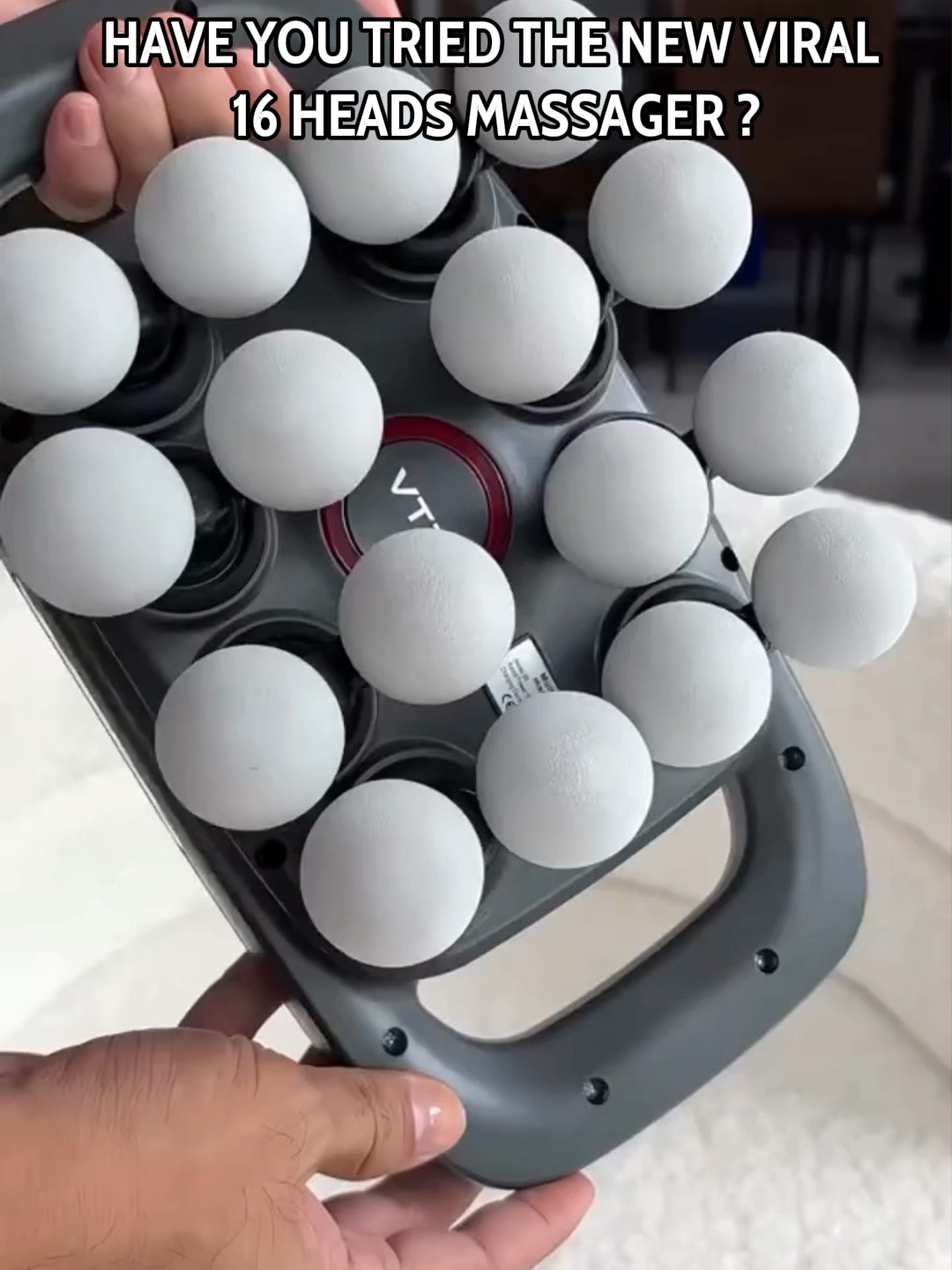 with this portable 16 heads massager you can definitely say goodbye to muscle inflammation and soreness !! Perfect for Everyone: Whether you're a fitness enthusiast, professional athlete, or someone seeking everyday muscle relief, this versatile massager delivers effective results for all users. every athlete needs to have one of these✅ Click the link and get yours now🌐