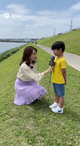 男の子にインタビュー#sora2 