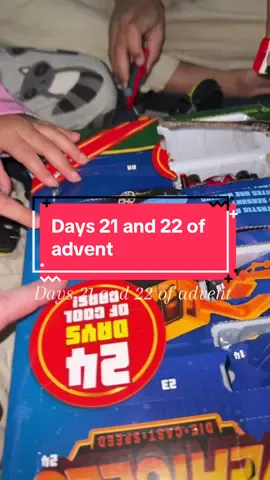 This advent calendar turned into 24 new sensory play setups in our house! We build roads, race tracks, and tiny towns with every new car. Keeps them entertained way past Christmas morning. #SensoryPlayIdeas #AdventCalendar2025 #MomApproved #TikTokShopFinds  #tiktokshopblackfriday 