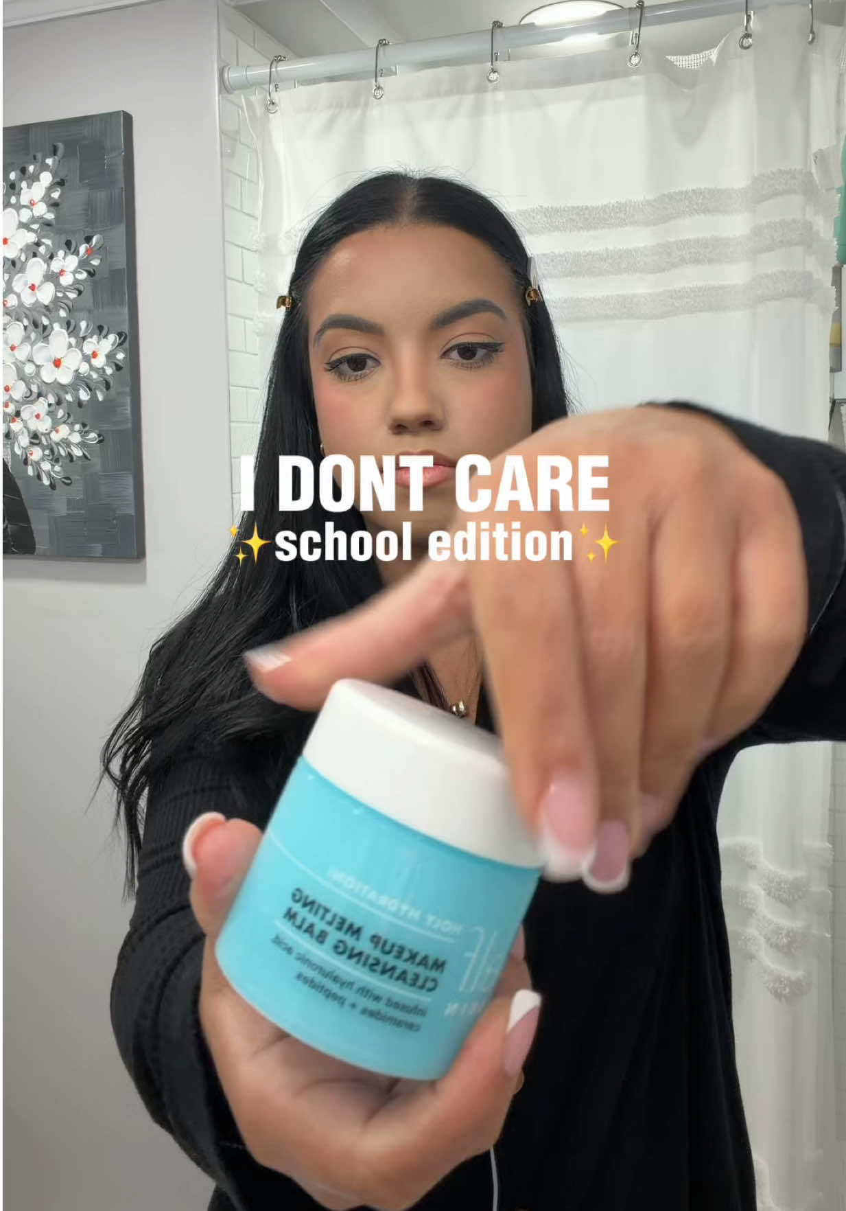 I’m strict sometimes but not all the time #momlife #moms #school #gurwm  @Youth To The People  @elfcosmetics 