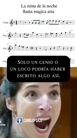 Dicen que Mozart  escribió esta aria  para vengarse de su suegra,   #HistoriaDeLaMúsica  #piano #parati