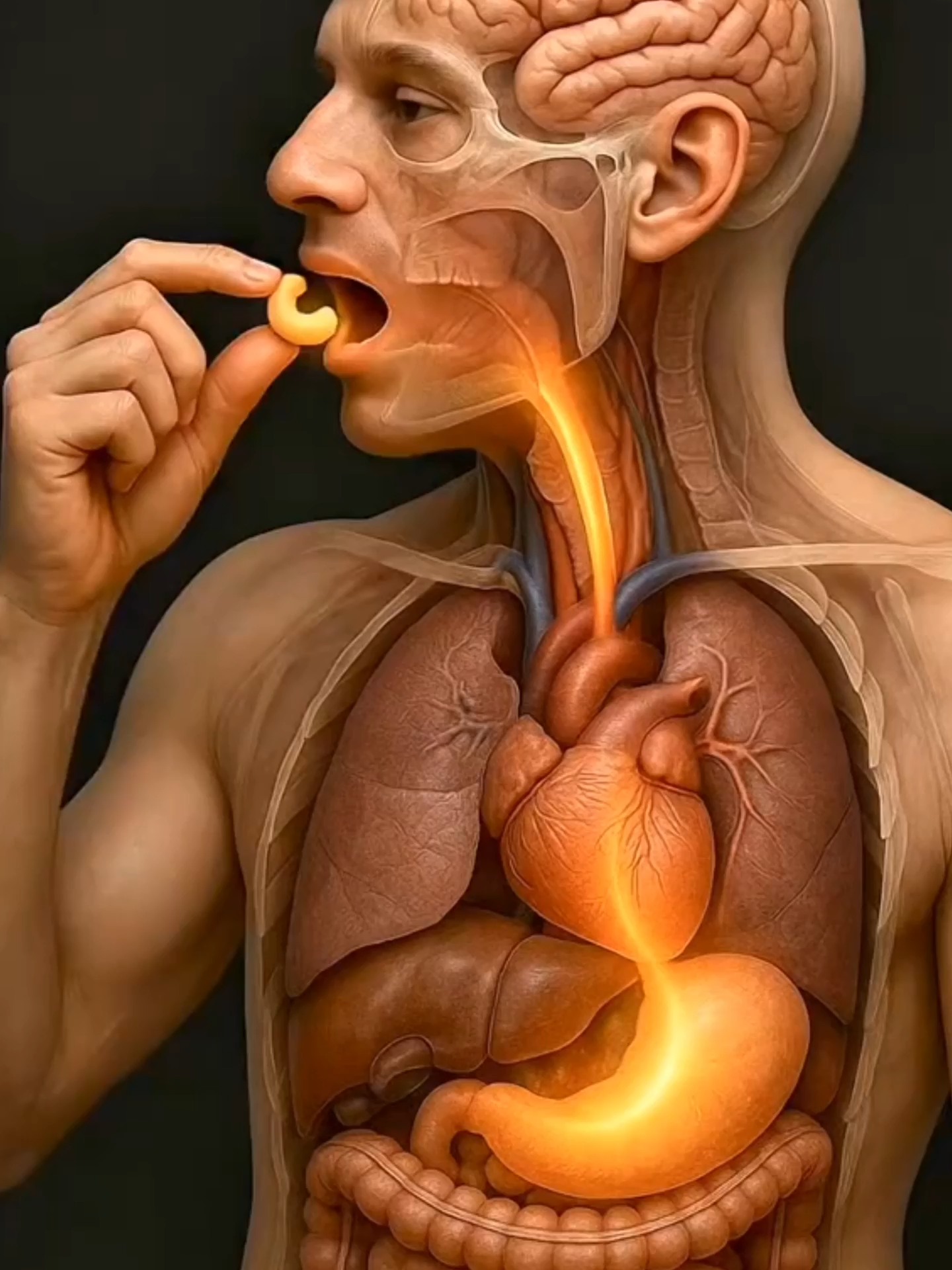 La nuez que activa tu cerebro y corazón ¿Buscas el snack perfecto? 💡 El anacardo es una central de nutrientes. Descubre cómo su Magnesio (Mg) potencia la función cerebral, mientras sus grasas saludables y Cobre (Cu) fortalecen tu corazón y huesos. ¡Nutrición inteligente que se siente! Añade esta nuez a tu dieta para una salud de hierro. ✨ #Anacardos #NutriciónCerebral #CorazónSano #HuesosFuertes #Salud #Bienestar #Superalimento #Magnesio #ParaTi