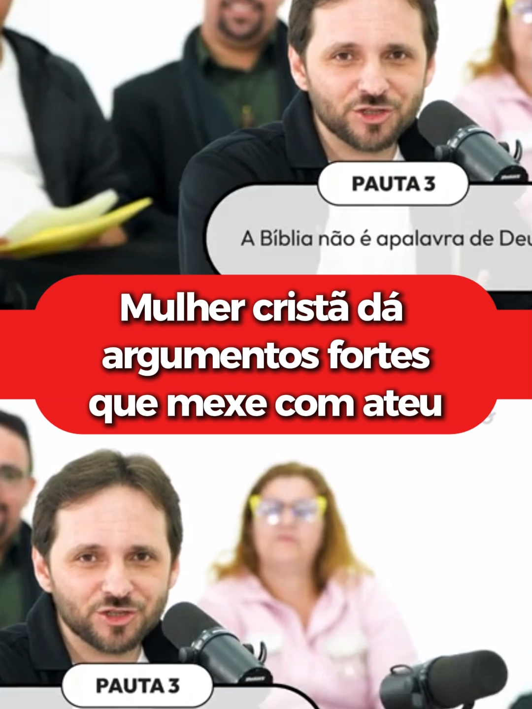 1 Ateu vs 25 Cristãos. #cristão #ateu #sabedoria #escritura #fato