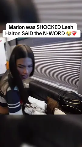 Marlon was SHOCKED Leah Halton SAID the N-WORD 😭❤️‍🩹 #marlon #leahhalton #fypシ #fyp 