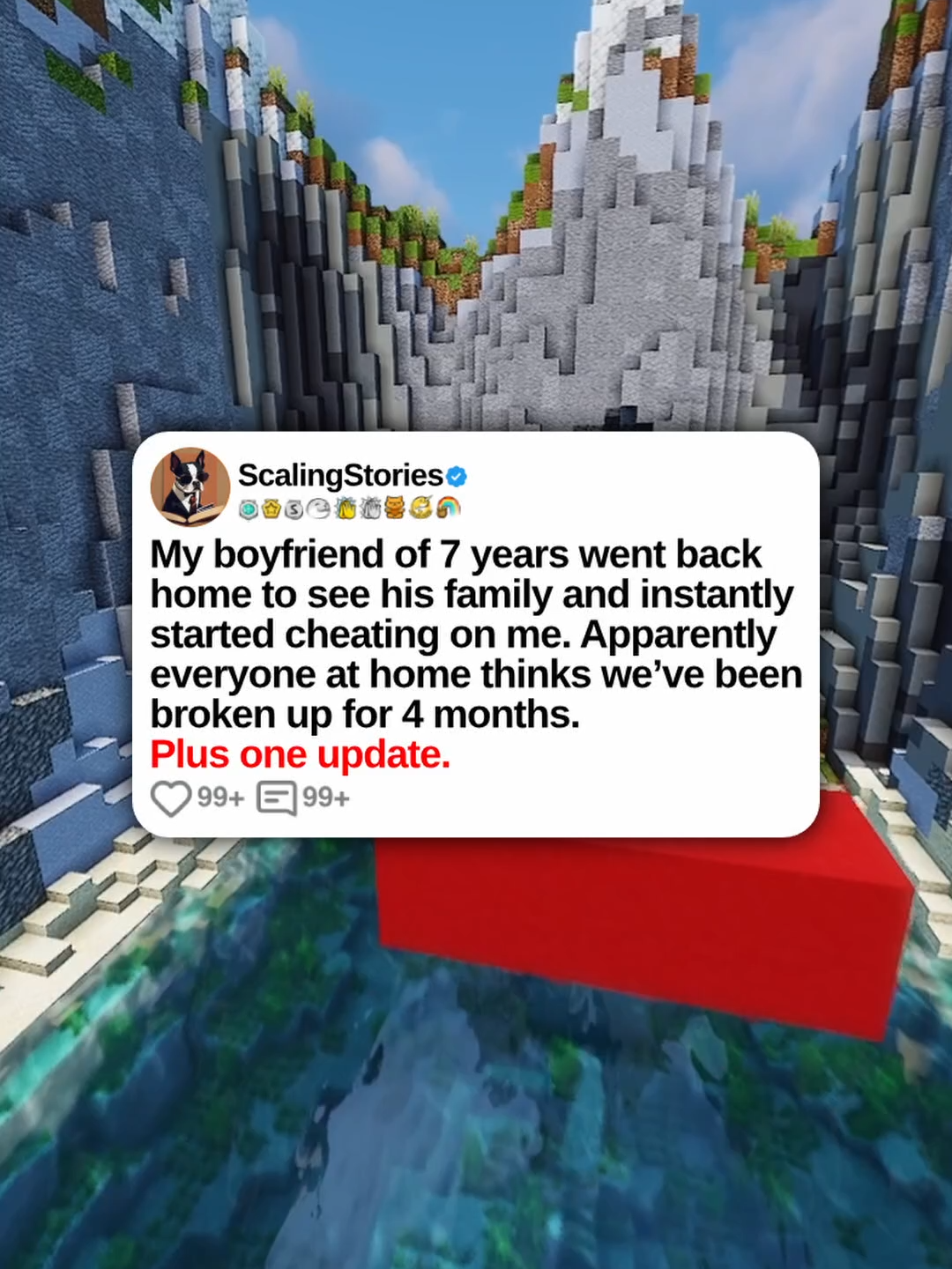 u/Unlucky_Amoeba_2473 My boyfriend of 7 years went back home to see his family and instantly started cheating on me. Apparently everyone at home thinks we’ve been broken up for 4 months. Plus one update. 0:00 Original Post 3:00 Update (1 Day Later) #scalingstories #minecraftparkour #reddit #redditstories #redditreadings