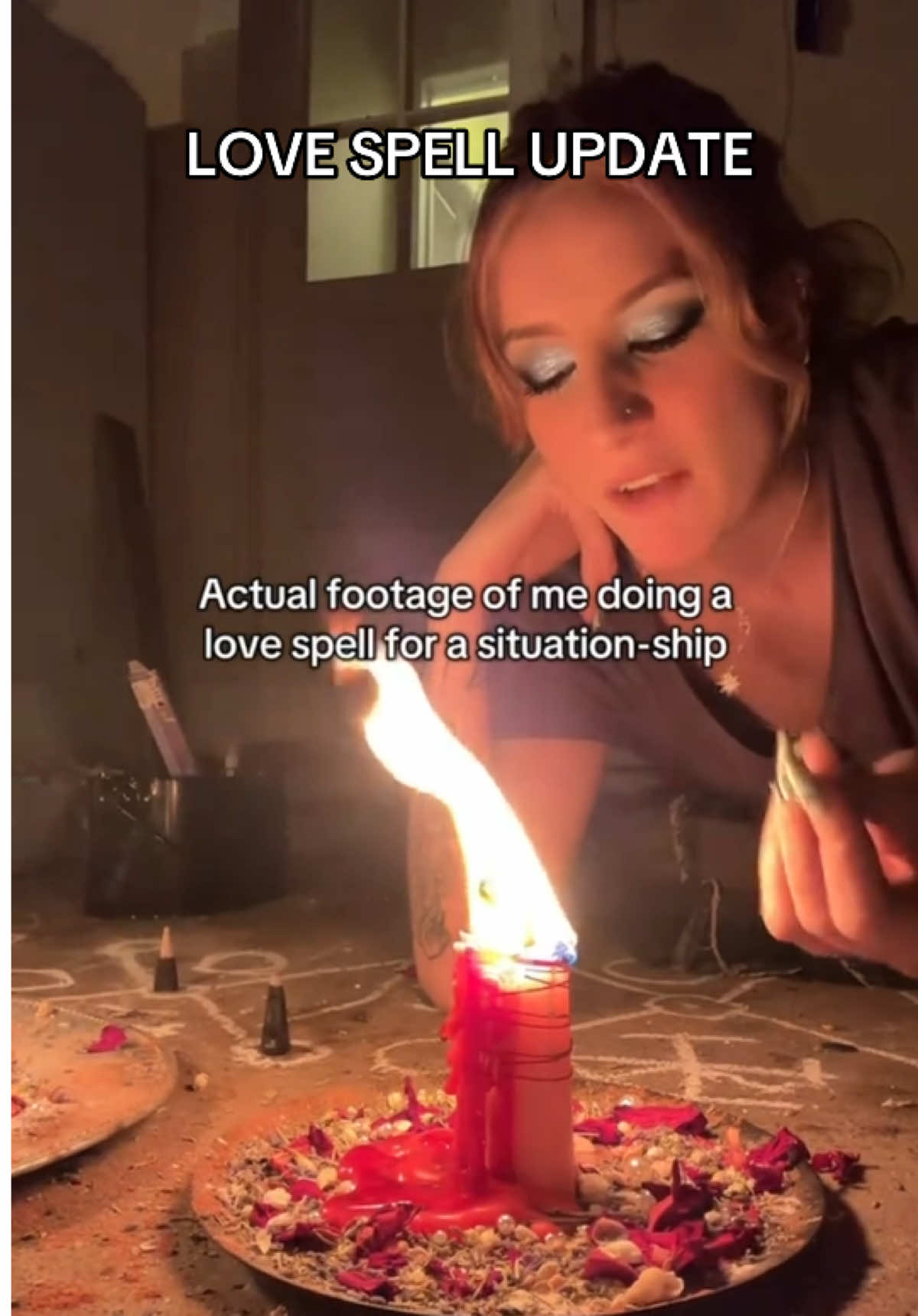 #stitch with @Sag Moon Magic ♐️ love spell update!! #witch #witchcraft #witchtok #spell 