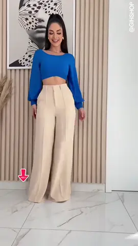 🛍️ Calça Feminina Pantalona Wide Leg Duna com Botão P M G GG Tendência 2025 ~De R$ 60,00~ 💥 *Por R$ 39,90* 🛒 Compre aqui 👉 https://s.shopee.com.br/4fnwBd6AoZ?share_channel_code=2 ⚠️ *Promoção sujeita à alteração de preço e estoque do site*