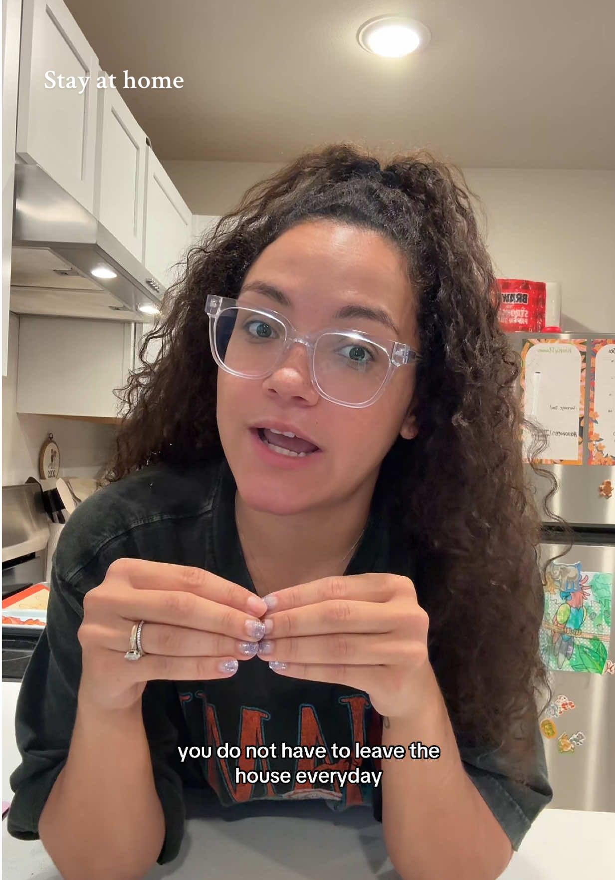 Gas ain’t cheap! STAY HOMEEE✨ Release your guilt 💫 #stayathomemom #homebodylife #momguilt #toddlermom #motherhoodishard 