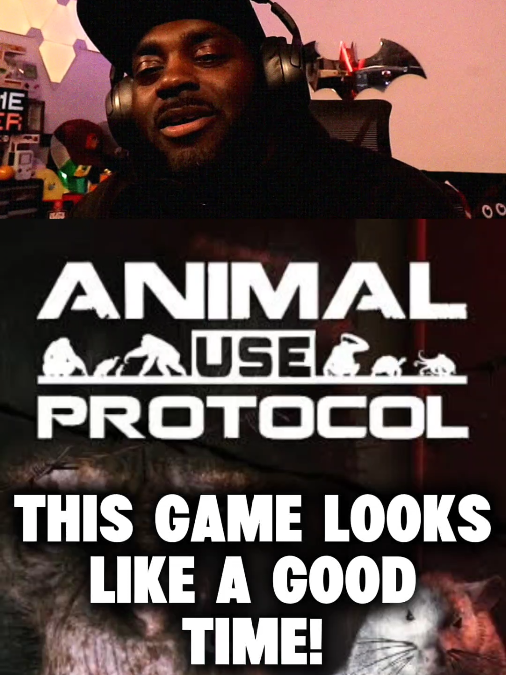 You Play as a CHIMP Escaping a Lab?! 💀 | ANIMAL USE PROTOCOL Reaction #AnimalUseProtocol #HorrorGame #Reaction #SurvivalHorror #juniordynamic 
