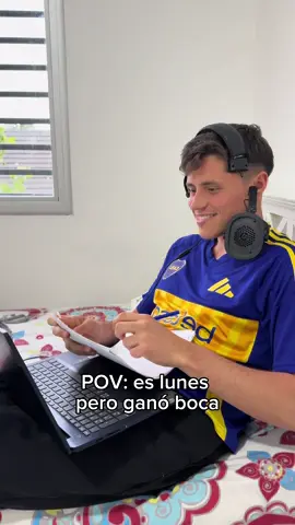 Gana boca = FELICIDAD 💙💛💙 