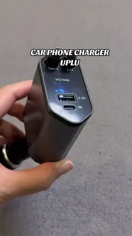 Car Charger 5in1 Fast Charging 120W dari UPLU dengan 2 kabel Type C. Bisa untuk cas lebih dari 2 HP. #carcharger #chargermobil #chagerfastcharging #chargerhp 