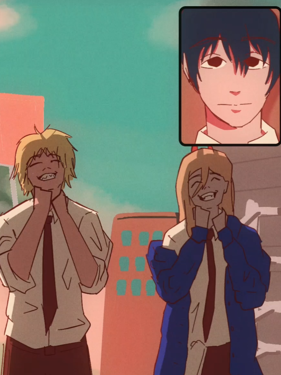 ningún aki fué obligado a grabar esto... QUERIDAA #chainsawman #JuanGabriel #animation #anime #reze 