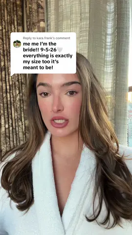 Replying to @kara.frank congratulations!!!! 🤍🤍🤍 DM me your info please! Thank you to everyone who participated and stay tuned for another one next month ☁️ #bridaltiktok #bridal 