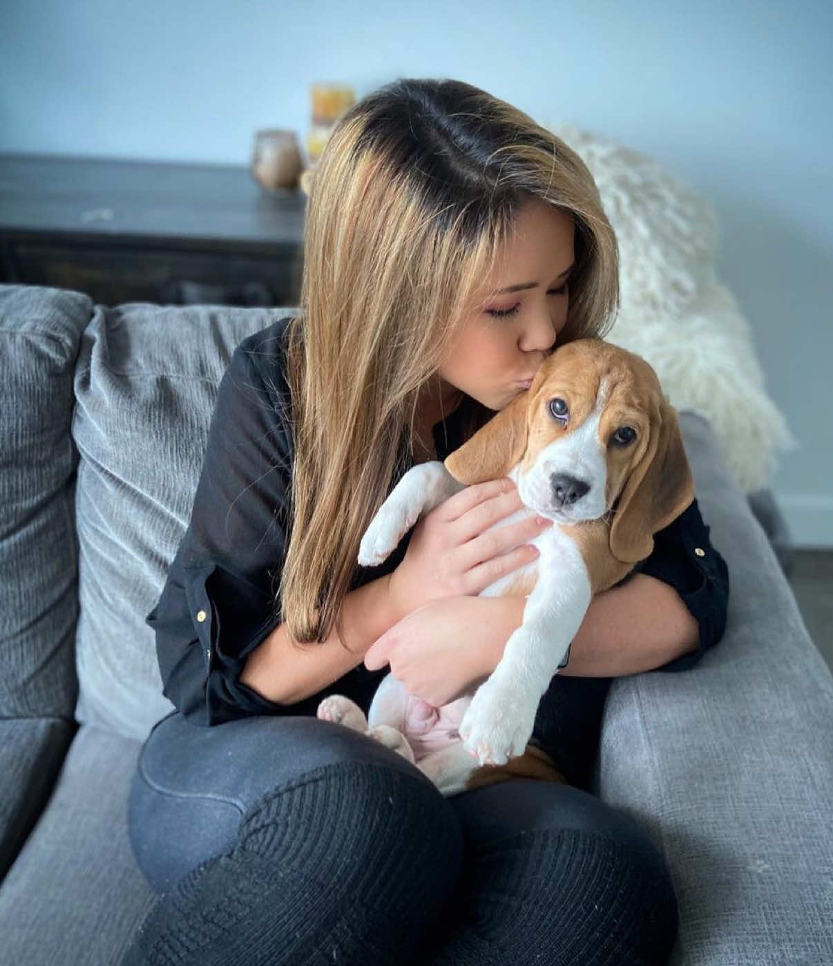 #tb to the day we learned the concept of glass… #lifelessons #babybeagle #fyp #beaglesoftiktok 