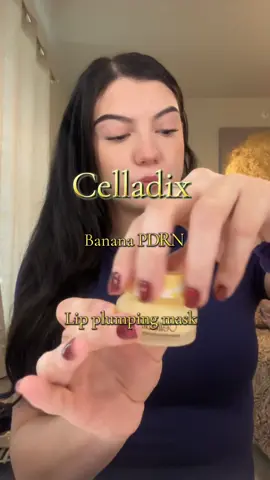 Celladix PDRN lip plumping mask 🤩 The most hydrating lip plumper ever and delicious flavor 💛 #lipplumper #celladix #pdrn #fyp #lipmask 