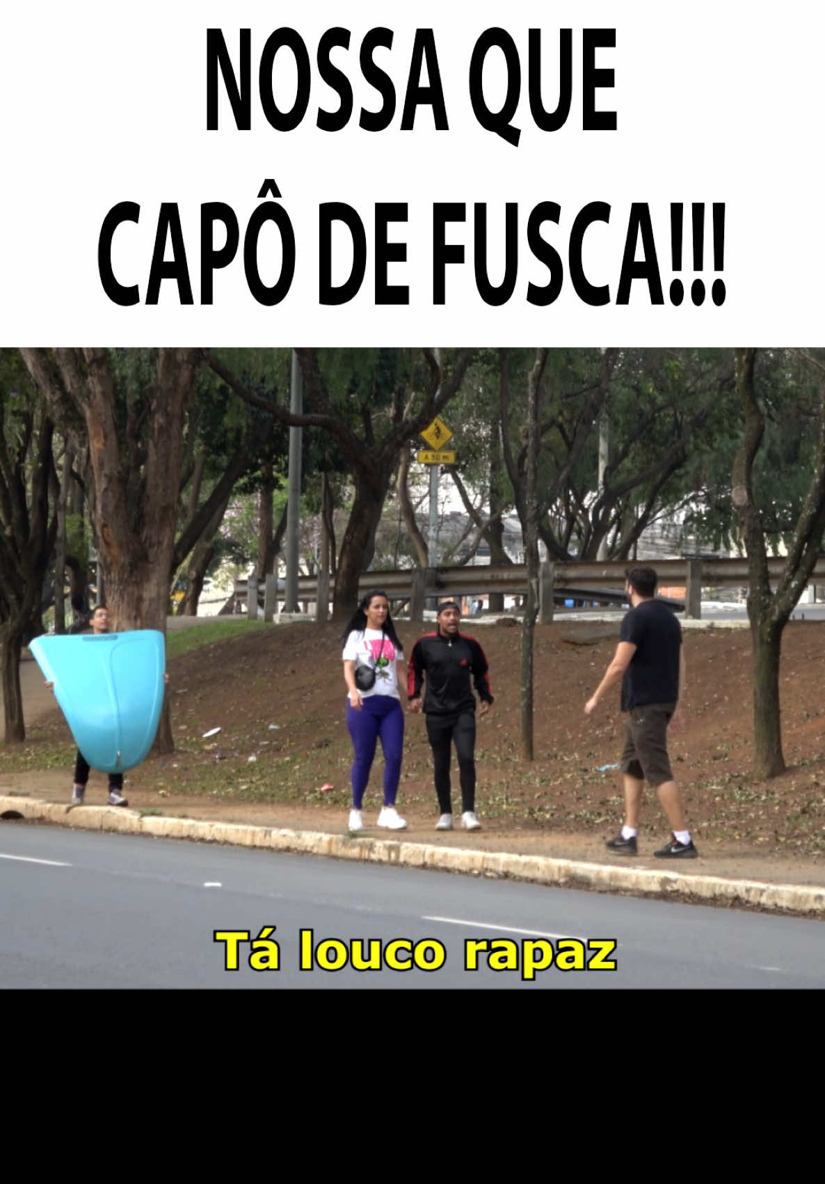 NOSSA QUE CAPÔ DE FUSCA! #fyp #foryou 