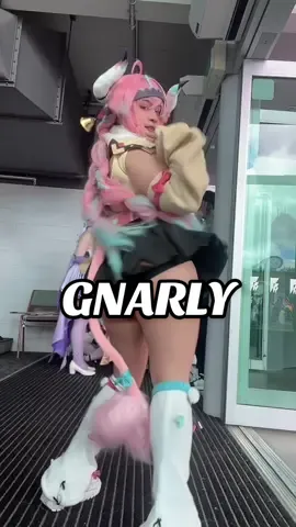 Gnarly uncovered LOL (ft. @karotz 🥕 )  #gnarly #varesacosplay #GenshinImpact #genshincosplay #cosplaydance 