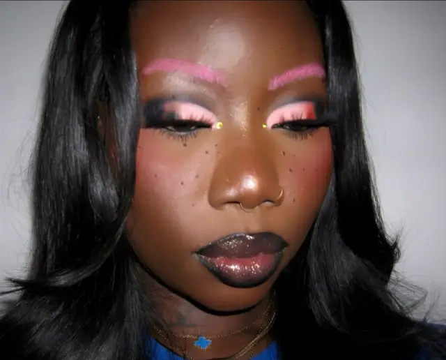 #makeupinspo #creativemakeup #blackgirlmakeup #group7 #editorialmakeup 