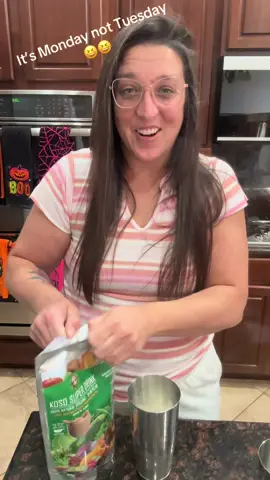 It’s Monday not Tuesday! It’s been a day 😅 lol #koso #fermentedfoods #nutrition 