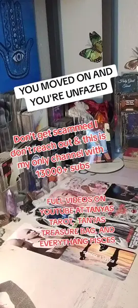 YOU MOVED ON AND YOU'RE UNFAZED  #tarotreading #collectivereading #lovereading #pickacard #spiritualguidance