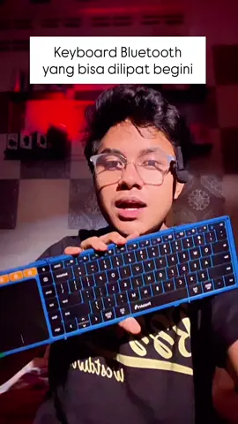 mini foldable lipat bluetooth keyboard