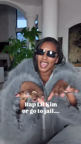 Orange jumpsuits have never been my vibe fr …and it’s always been Lil Kim for me! 😎 #lilkimchallenge #millennial #90sthrowback 