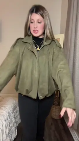 #greenjacket #suedejacket 