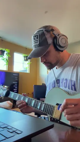 Testing new tones🎸 #fyp #guitar 